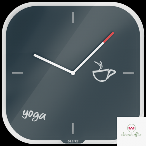 Zegar ścienny Leitz Cosy, szary 90170089