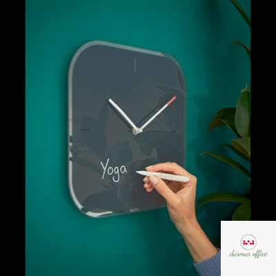 Zegar ścienny Leitz Cosy, szary 90170089