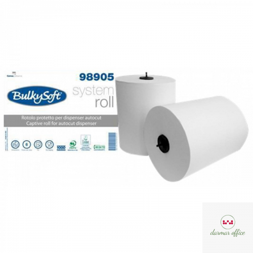 Ręcznik systemowy w roli 200m 2w BulkySoft 98905 100% celulozy