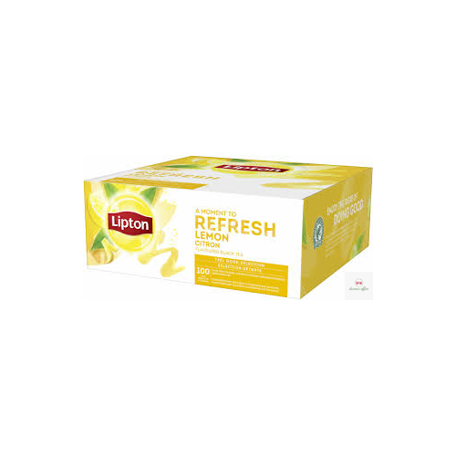 Herbata LIPTON CLASSIC LEMON czarna 100kopert