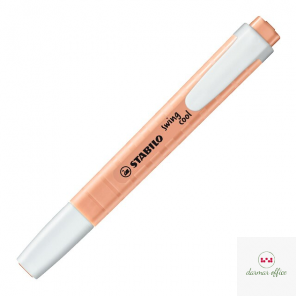 Zakreślacz STABILO swing cool pastel pastelowy pomarańczowy 275/126-8