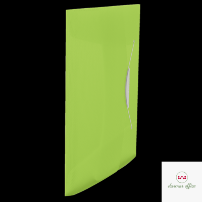 Teczka z gumką ESSELTE VIVIDA 15mm zielona 624041