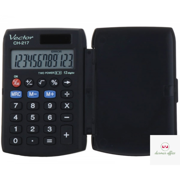 Kalkulator VECTOR CH-217 kiesz 12p
