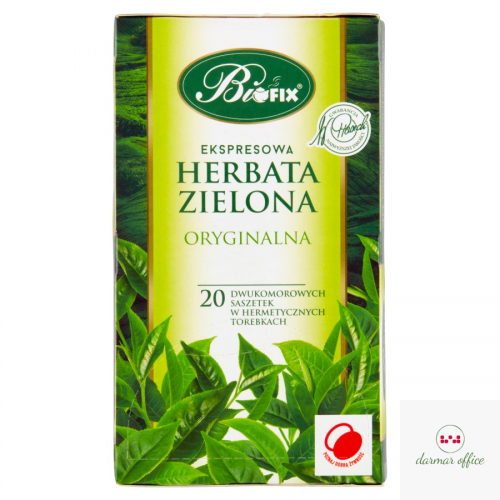 Herbata BIFIX zielona oryginalna ekspresowa  20tx2g