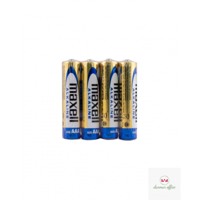 Bateria MAXELL LR03 AAA (4 szt.) ALKALINE SHRINK