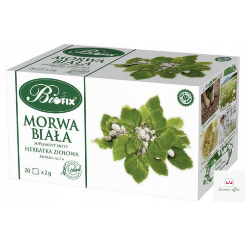 Herbata BIFIX  Morwa Biała 20t ziołowa