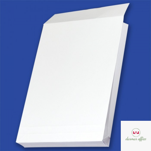 Koperty E4 HK białe 150g RBD (250szt.) NC z rozszerzanymi bokami