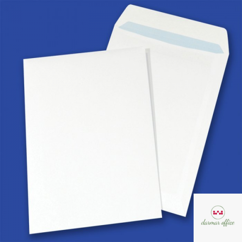 Koperty B5 SK białe 90g (500szt.) NC samoklejące 31521020