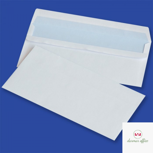 Koperty DL SK białe 75g (1000szt.) NC samoklejące 11221000