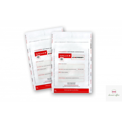 Koperty bezpieczne B5 białe 100szt. ikb178280bntk EMERSON