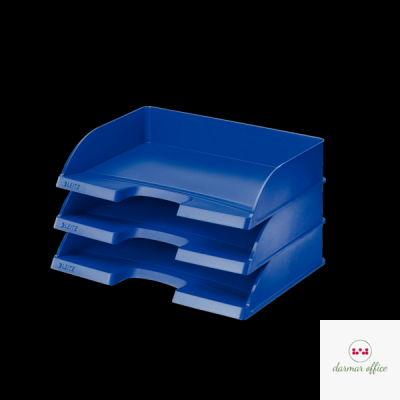 Półka na dokumenty otwarta od dłuższego boku Jumbo, niebieski Leitz , 52190035