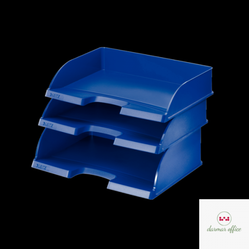 Półka na dokumenty otwarta od dłuższego boku Jumbo, niebieski Leitz , 52190035