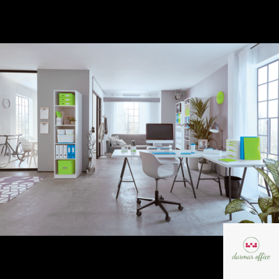 Półka na dokumenty Leitz WOW dwukolorowa, zielona 53611054