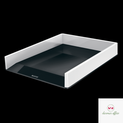 Półka na dokumenty Leitz WOW dwukolorowa, czarna 53611095