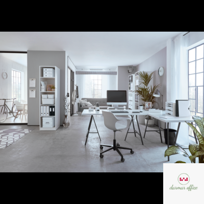 Półka na dokumenty Leitz WOW dwukolorowa, czarna 53611095