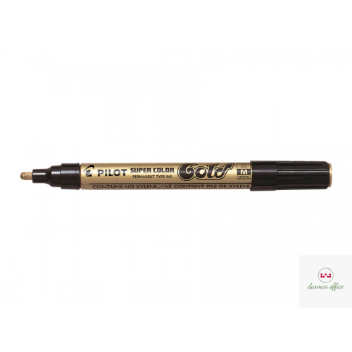Marker olejowy PILOT grubość M złoty PISC-PBGM