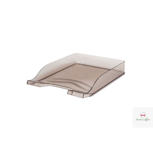 Półka na dokumenty przezroczysta przydymiona 100553688 BANTEX