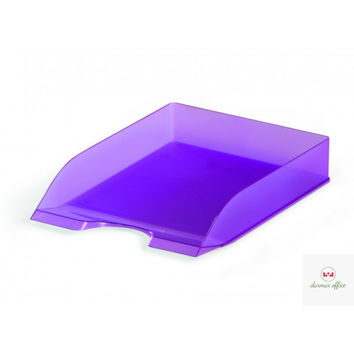 Półka na dokumenty DURABLE BASIC A4 przezroczysta purpurowa 1701673992