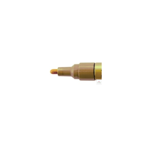 Marker olejowy,cienka fibrowa końcówka 1,5mm,  złoty TO-441 Toma