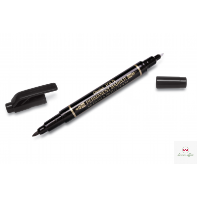 Foliopis dwustronny N75W/A czarny PENTEL N75W-A