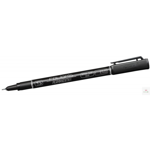 Foliopis permanentny RYSTOR FB-25 czarny 2.5mm 442-000