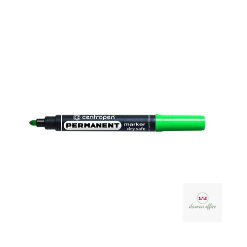 Marker 8810/8510 zielony okrągły DRY SAFE niewysychający CENTROPEN