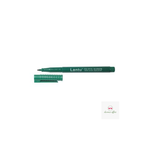Marker CD/DVD d.rect  1.0 M zielony LANTU 102074