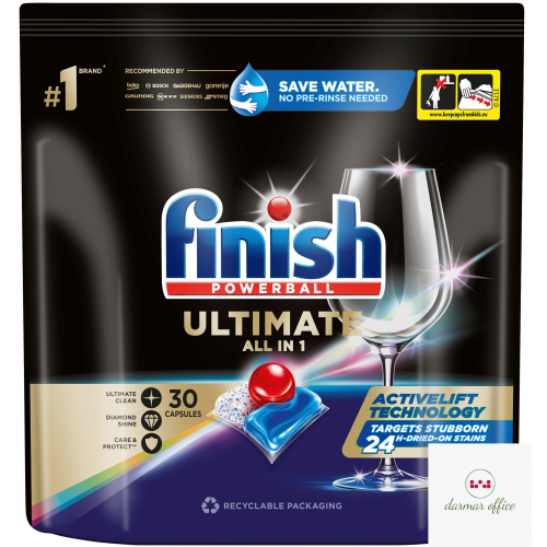 FINISH Tabletki do zmywarki ULTIMATE Regularny 30 szt.