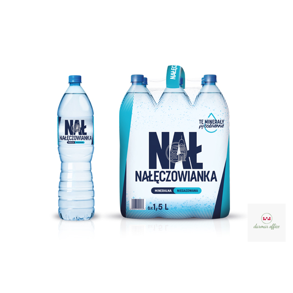 Woda NAŁĘCZOWIANKA niegazowana 1.5L butelka PET zgrzewka 6 szt.