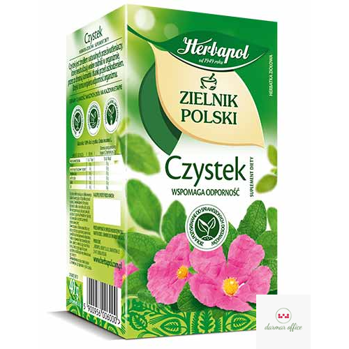Herbata HERBAPOL ZIELNIK POLSKI czystek (20 torebek)