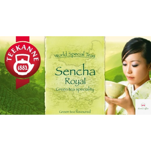 Herbata TEEKANNE GREEN World Special Teas Sencha Royal 20kopert zielona