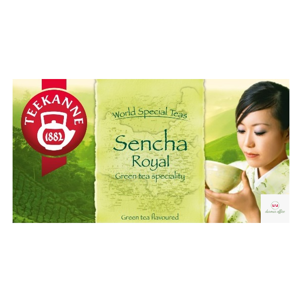 Herbata TEEKANNE GREEN World Special Teas Sencha Royal 20kopert zielona