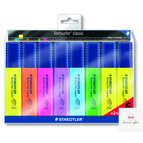 Zakreślacz 364 WP8 8 szt etui STAEDTLER