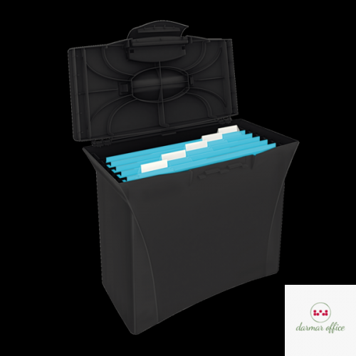 Walizeczka na teczki zawieszane Europost Vivida, czarny, 623767