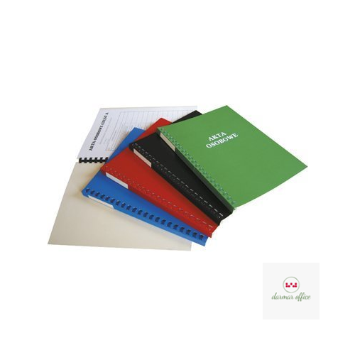 Teczka akt osobowych WARTA binda wew.zielona zadruk 1824-339-084