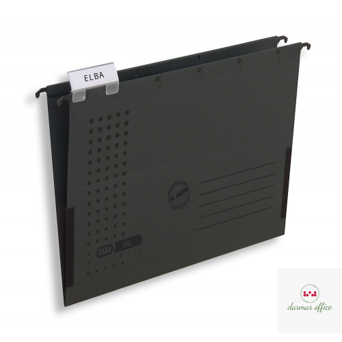 Teczka zawieszana A4 ELBA CHIC ULTIMATE, szary 100552098, szary, z półciennymi boczkami 100552098, szary, z półciennymi boczkami