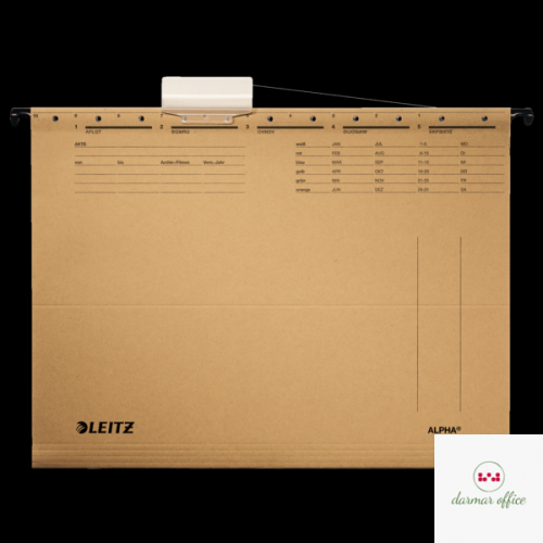 Teczki zawieszane ALPHA, siarczanowy, Leitz 19150000