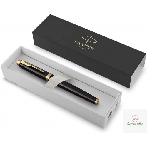Pióro kulkowe PARKER IM BLACK LACQUER GT 1931659, giftbox