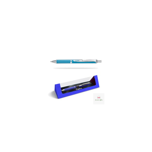 Pióro kulkowe ENERGEL BL407- TR1ACPL niebieskie STERLING PENTEL