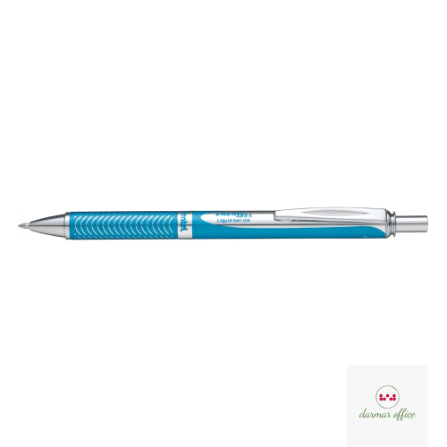 Pióro kulkowe 0,7mm niebieskie BL407-CC aluminiowa obudowa PENTEL