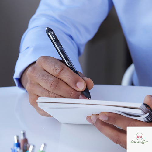 Pióro żelowe INKJOY GEL 0.7mm czarny 1957053 PAPER MATE