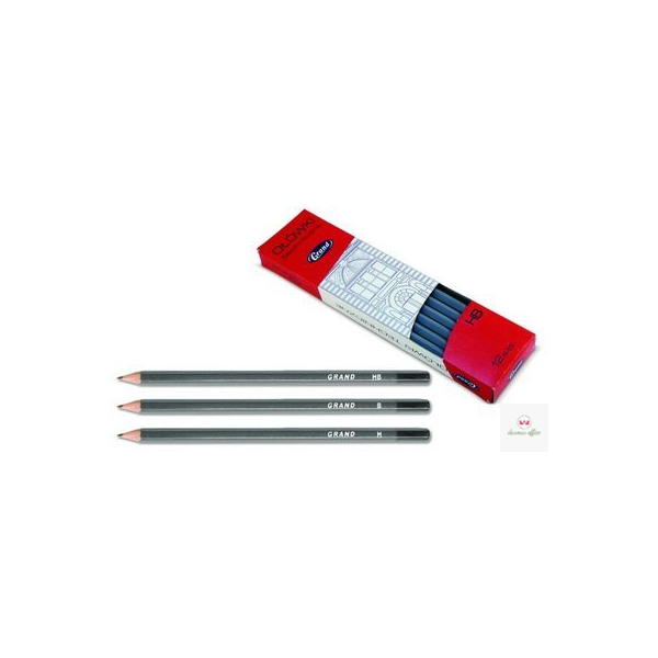 Ołówek techniczny, 6B, 12 szt. GRAND 160-1353