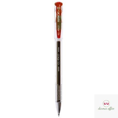 Pióro żel.GL-EKO /B czerwony RYSTOR GL-06 EKO