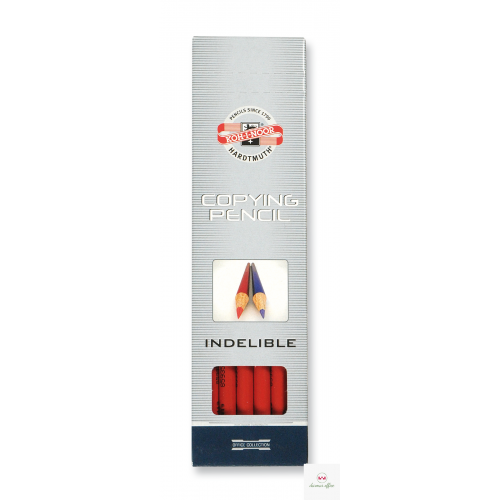 Ołówek 1561/G kopiowy czerwony KOH I NOOR