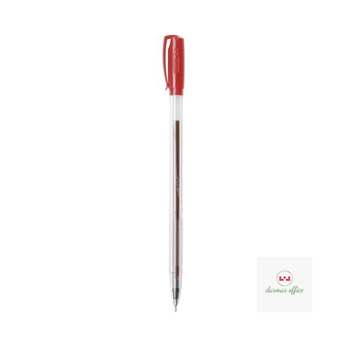 Pióro żelowe GZ-031/B czerwone RYSTOR 426-001