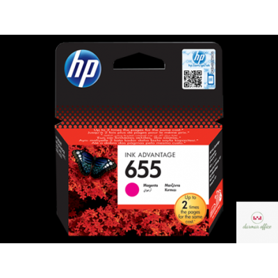 Tusz HP 655 (CZ111AE) purpurowy 600str 3520/3525/4615/4625/5525/6525