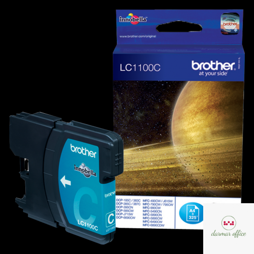 Tusz BROTHER (LC1100C) niebieski 325str DCP-185C/385C/585CW/669