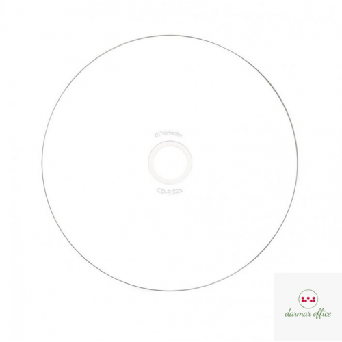 Płyta CD-R VERBATIM CAKE(25) do nadruku 43439 Wide DataLife+AZO