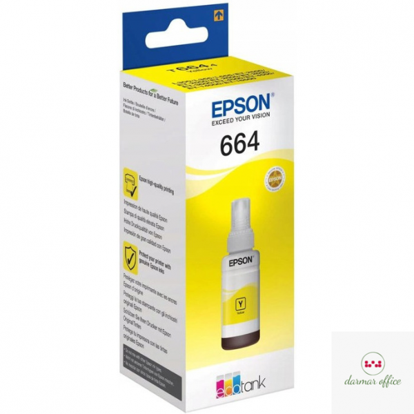 Tusz EPSON T6644 (C13T66444A) żółty 6500str