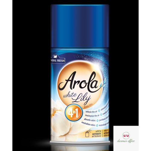 Wkład do odświeżacza AROLA 250ml biała lilia GENERAL FRESH